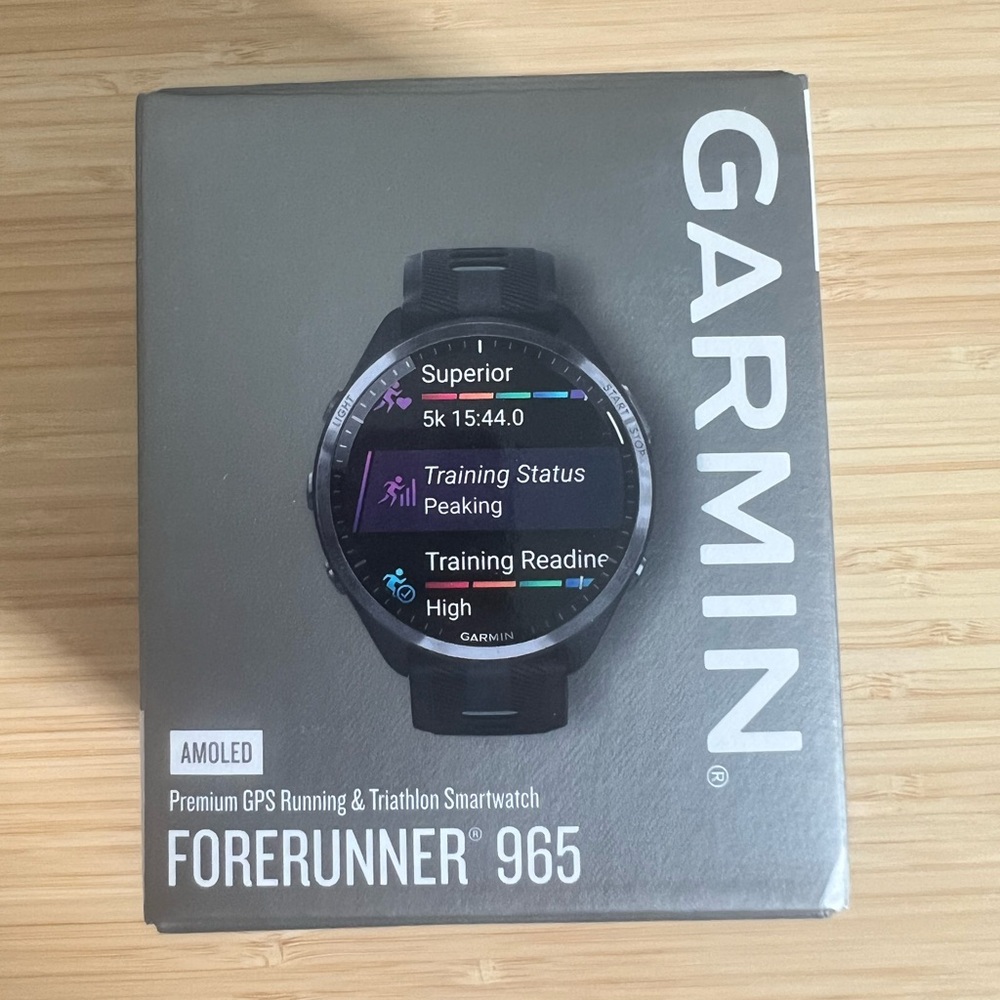 Garmin Forerunner 965 Black Smartwatch